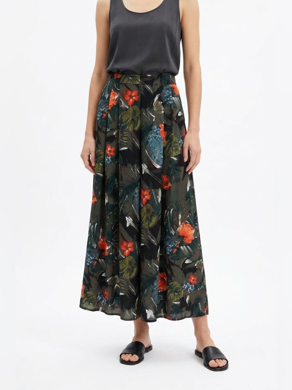 High waisted culottes